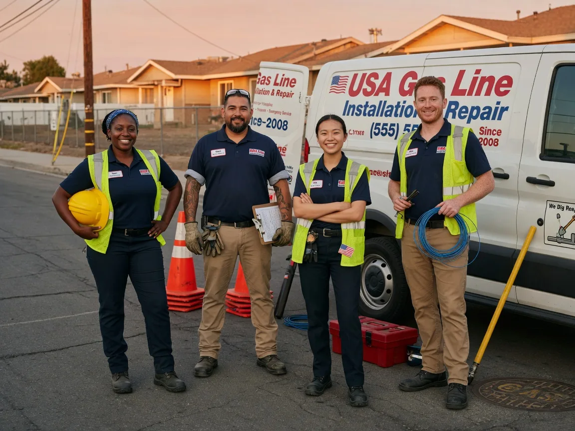 Gas Line Installation company in Spangle, WA